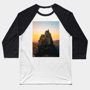 Mountain Top Castle Baseball T-Shirt